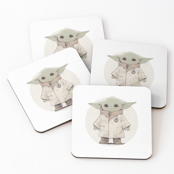 Item preview, GROGU IN MEDICAL UNIFORM designed and sold by LIS AND MELIVERSO.