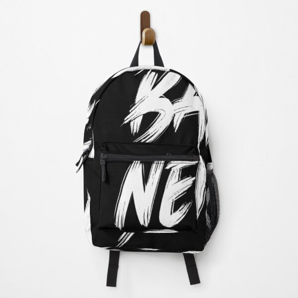 Item preview, Never Back Down - Motivational Brush Stroke Typography designed and sold by redwolf92.