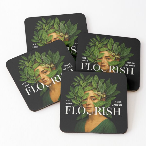 Item preview, “Let Your Inner Garden Flourish  – Self-Growth, Mindful Living & Nature-Inspired Empowerment” designed and sold by AATGShop.