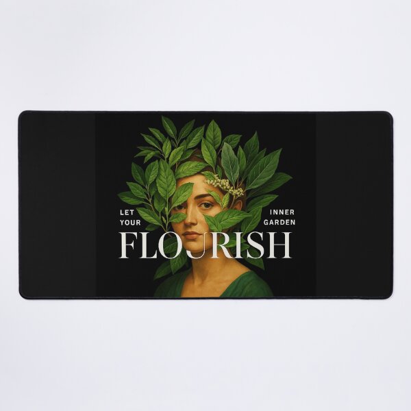 Item preview, “Let Your Inner Garden Flourish  – Self-Growth, Mindful Living & Nature-Inspired Empowerment” designed and sold by AATGShop.