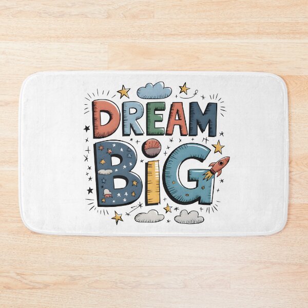 Item preview, dream, dream big, big, dreams, big dreams designed and sold by TrueArtVibes.