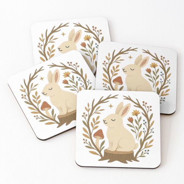 Item preview, Moonlit Hare – Calm Spirit of Nature designed and sold by MoodieArt.