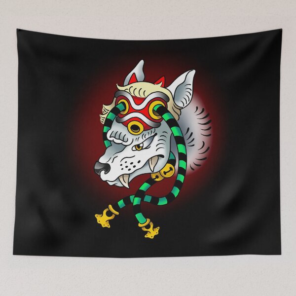Item preview, Princess Mononoke Wolf  designed and sold by janamatrix.
