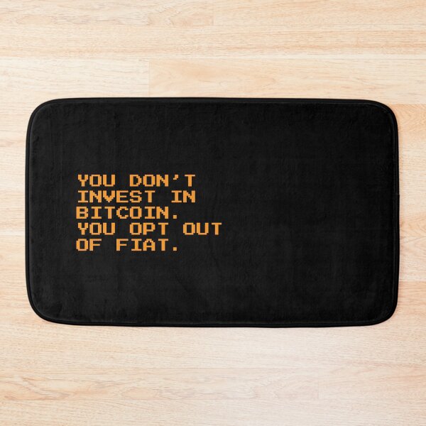 Item preview, Opt Out of Fiat – Bitcoin Quote Design for Crypto Maximalists designed and sold by CyberRex.