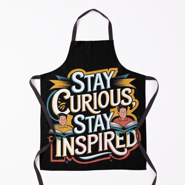 Item preview, Stay Curious, Stay Inspired – Motivation & Growth Mindset designed and sold by robyclub.