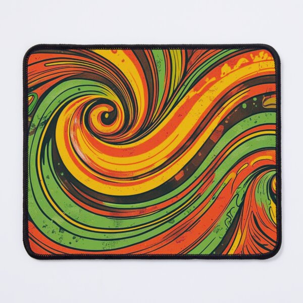 Item preview, Retro Style Groovy Lines Pattern designed and sold by Lovemountain.