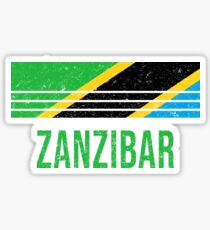 Zanzibar Vacation Souvenir Sticker