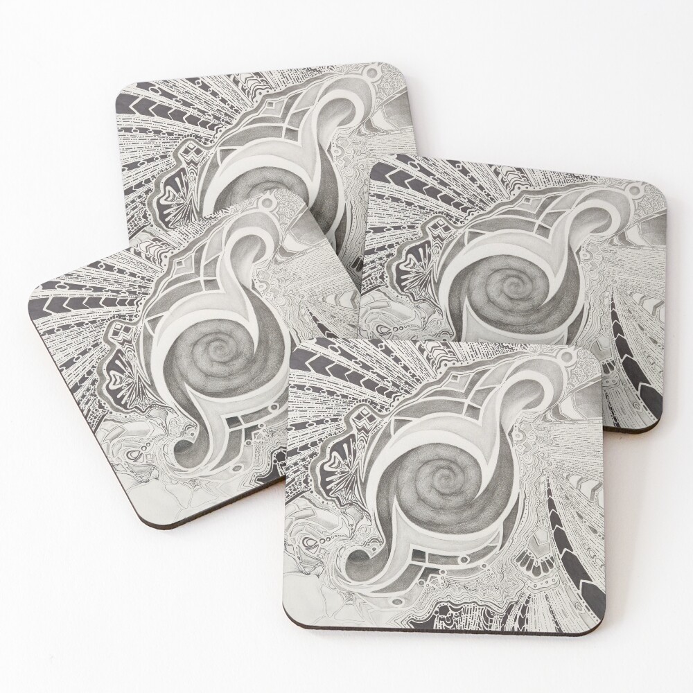 Item preview, Coasters (Set of 4) designed and sold by AStudentStudio.