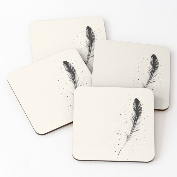 Item preview, Soft Neutral Feathers – Boho Minimalist Aesthetic designed and sold by GiriaGallery.