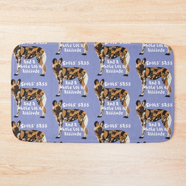 Artikelvorschau, P steht für Painted Dog, Painted Dog Illustration – Afrikanische Wildhundkunst für Naturliebhaber entworfen und verkauft von PrettylittlepastelUk.