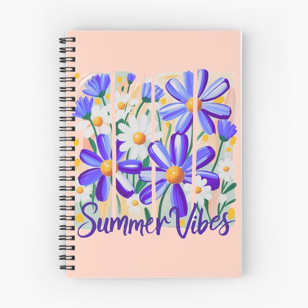 Item preview, Summer Vibes Purple and White Watercolor Floral designed and sold by Lovemountain.