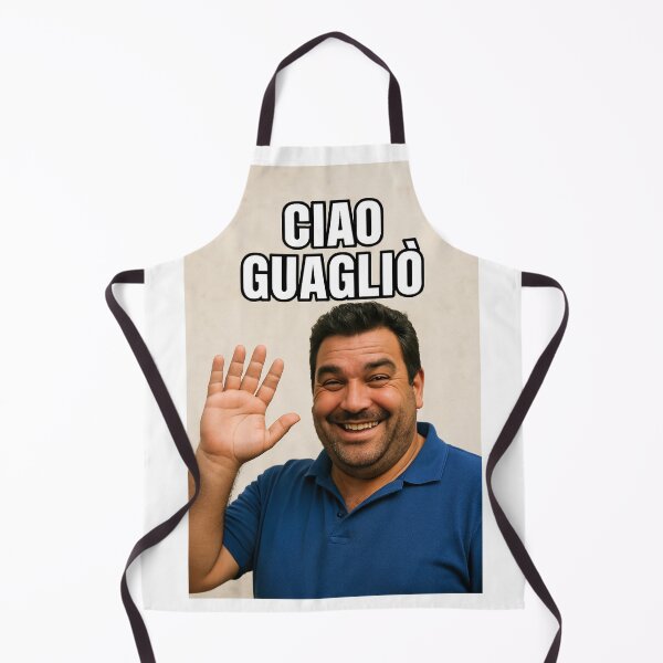 Item preview, Hello Guaglio - Bold Italian Greeting Art designed and sold by MyGrandmaSaid.