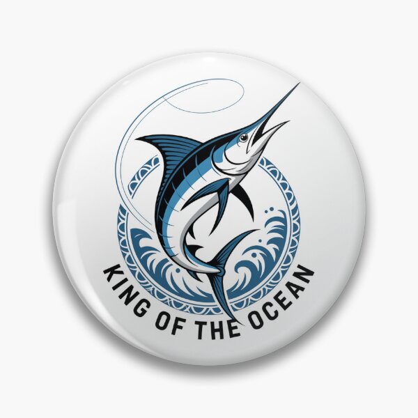 Item preview, King of the Ocean - Blue Marlin designed and sold by FusiTink.