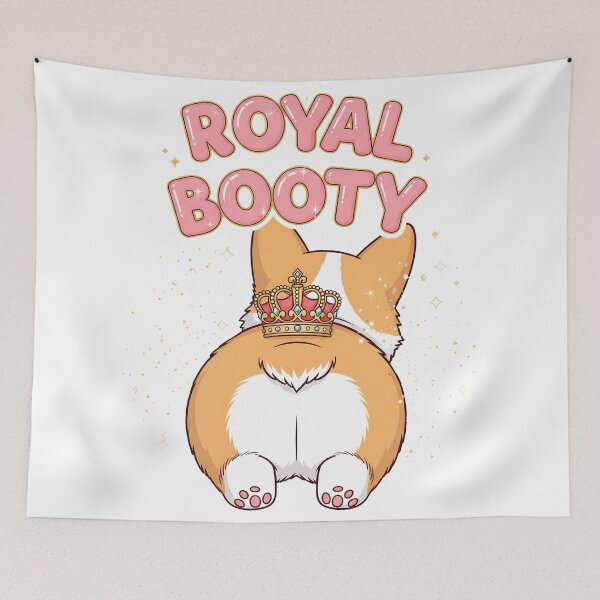 Item preview, Royal Booty Corgi Butt Crown designed and sold by zoughlal.