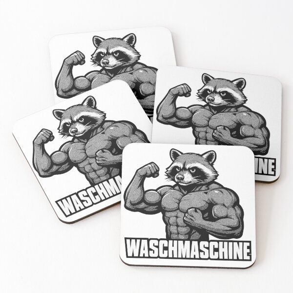 Item preview, Washing machine raccoon fitness funny gym gift designed and sold by Pineapple-Tree.