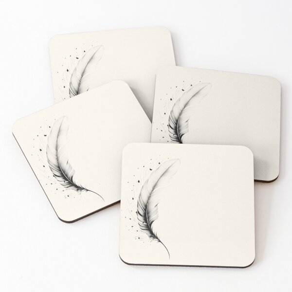 Item preview, Soft Neutral Feathers – Boho Minimalist Aesthetic designed and sold by GiriaGallery.