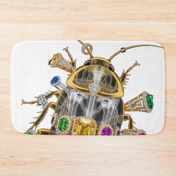 Item preview, Skeleton Cockroach with Diamonds and Jewels designed and sold by MoreGlamour.