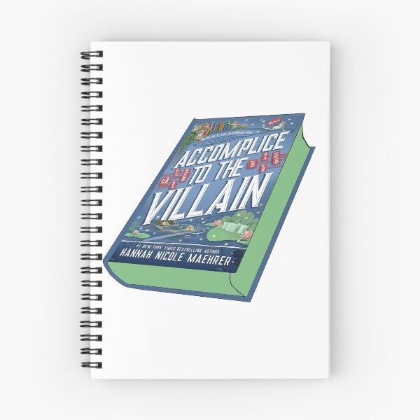 Item preview, Accomplice to the Villain Hannah Nicole Maehrer Book Sticker designed and sold by baranskini.