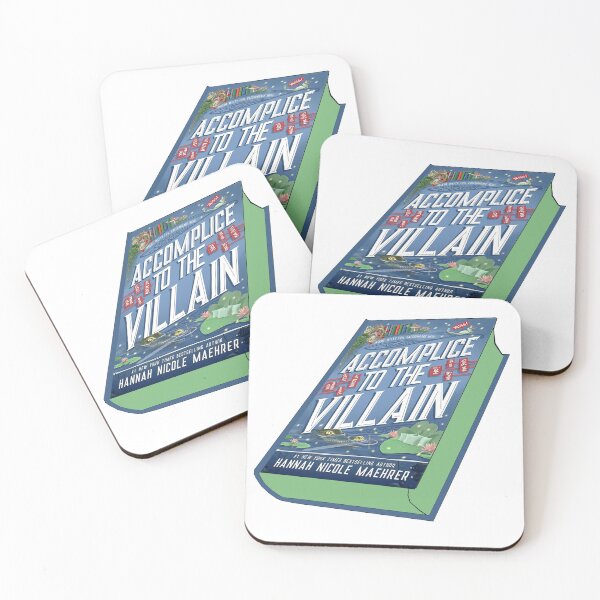 Item preview, Accomplice to the Villain Hannah Nicole Maehrer Book Sticker designed and sold by baranskini.