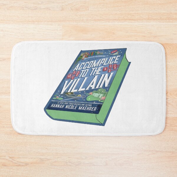 Item preview, Accomplice to the Villain Hannah Nicole Maehrer Book Sticker designed and sold by baranskini.