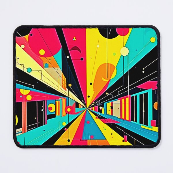 Item preview, Vivid Dreams: A Neon Odyssey designed and sold by Health And Fitness Posts e-Store.