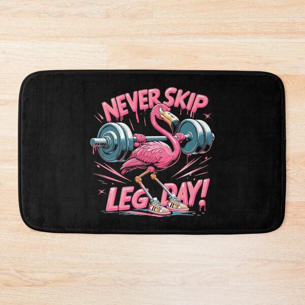 Item preview, Leg Day Flamingo Leg Training Funny Gym Gift designed and sold by Pineapple-Tree.