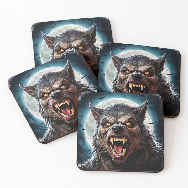 Item preview, Feral Howl – Midnight Fury of the Werebeast designed and sold by CamillaCreation.