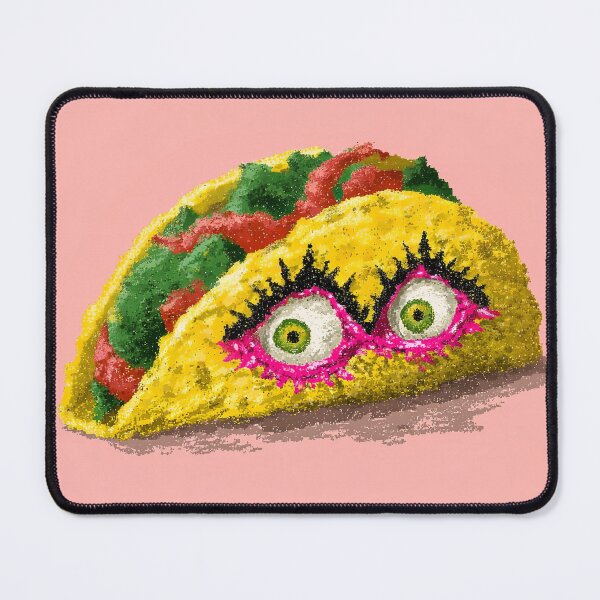 Item preview, Taco With Big Eyes and Lashes designed and sold by bubblegoth.