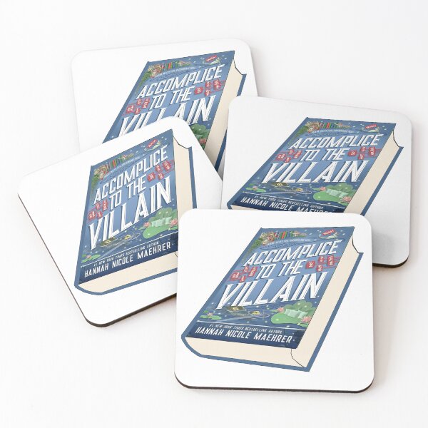 Item preview, Accomplice to the Villain Hannah Nicole Maehrer Book Sticker designed and sold by baranskini.