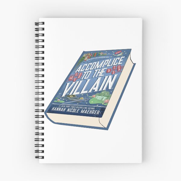 Item preview, Accomplice to the Villain Hannah Nicole Maehrer Book Sticker designed and sold by baranskini.
