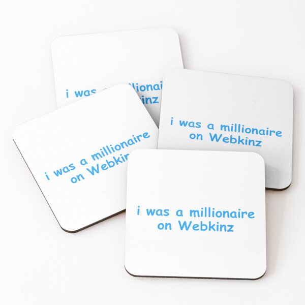 Item preview, I was a millionaire on webkinz 2000s nostalgia design designed and sold by matchalattextrafoam.