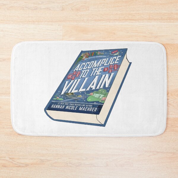 Item preview, Accomplice to the Villain Hannah Nicole Maehrer Book Sticker designed and sold by baranskini.