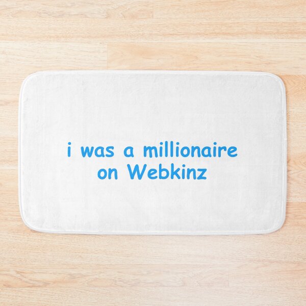 Item preview, I was a millionaire on webkinz 2000s nostalgia design designed and sold by matchalattextrafoam.