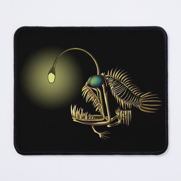 Item preview, Angler Fish Skeleton designed and sold by mermaidronnie.