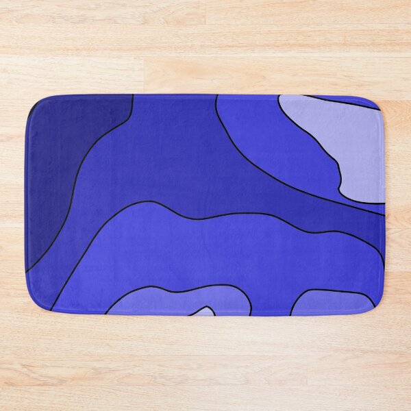 Item preview, Aesthetic blue wave pattern  designed and sold by TAbstractDesign.