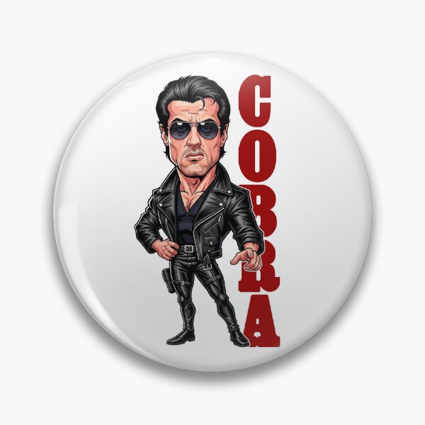 Item preview, Funny Sylvester Stallone Cobra Caricature designed and sold by vectorlove.