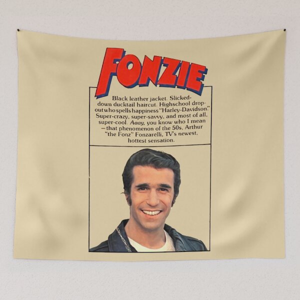 Item preview, Who is Fonzie designed and sold by unfamouzzz.