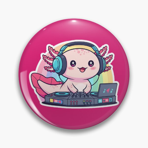 Item preview, DJ Axolotl designed and sold by WickedAxolotls.