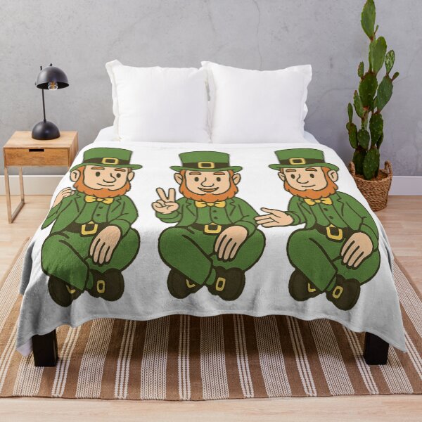 Item preview, Three leprechauns rock, paper, scissors designed and sold by JamesDunican.
