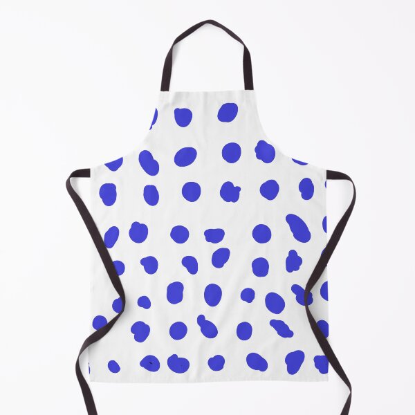 Item preview, White and blue dots designed and sold by TAbstractDesign.