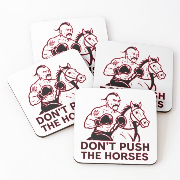 Item preview, Don't Push The Horses Kozak Boxer designed and sold by Ykraina.