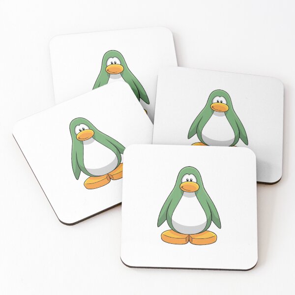 Item preview, Green club penguin nostalgia design designed and sold by matchalattextrafoam.
