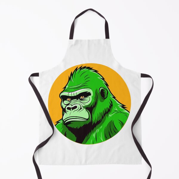 Item preview, Gorilla head designed and sold by Monimohandas.