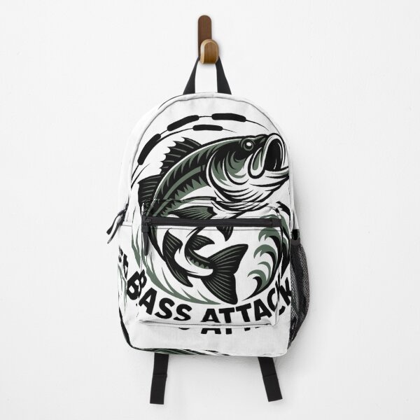Item preview, Black Bass Attack designed and sold by FusiTink.