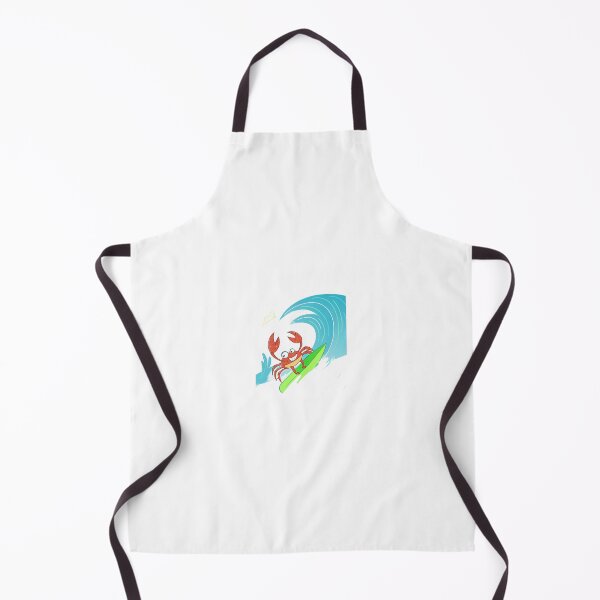 Item preview, Surfer crab on a surfboard designed and sold by MrArtist Shop.