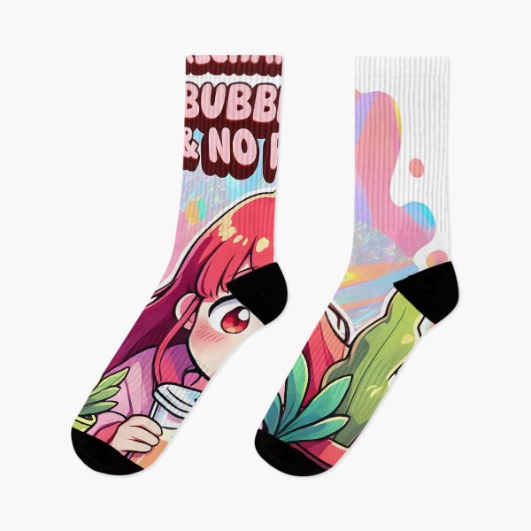 Item preview, Recharge Mode Bubble Tea Girl | Social Battery Recovery Digital Art designed and sold by AnnDesignStudio.