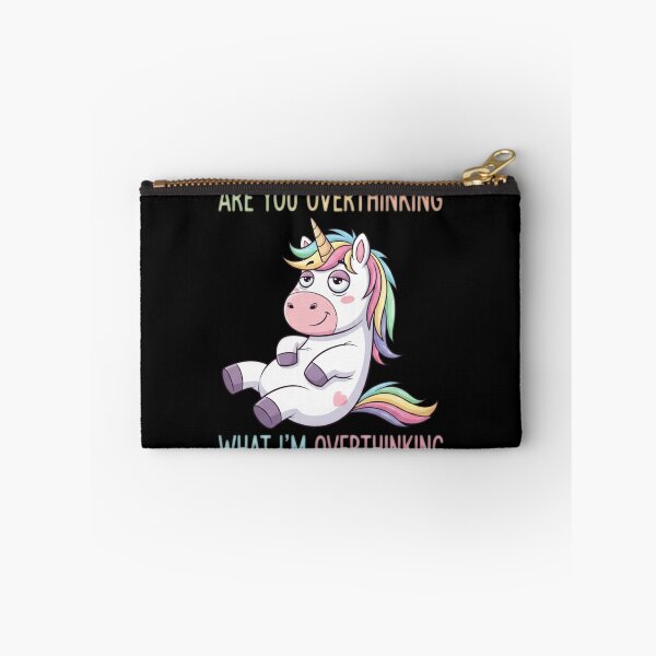 Item preview, Are you overthinking what I'm overthinking? - Chill Unicorn designed and sold by Bowniko^^.