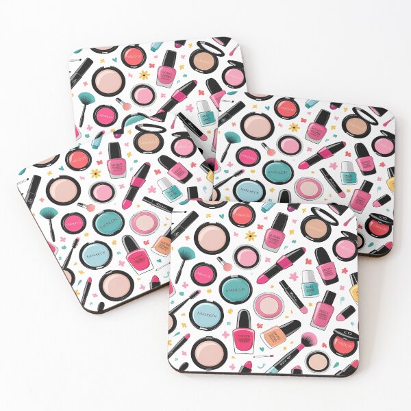 Item preview, Colorful Makeup Pattern | Beauty Lover Seamless Design designed and sold by FASA's ART.