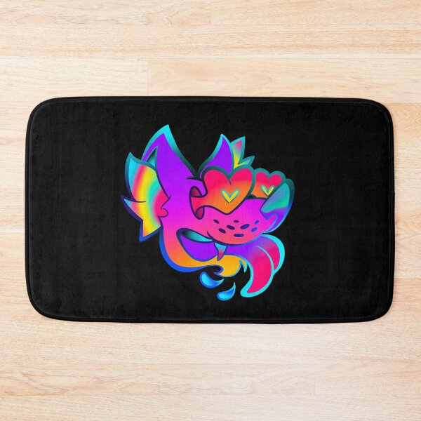 Item preview, Trippy Wolf with Heart Eyes designed and sold by janamatrix.
