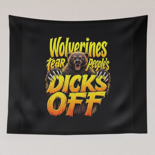 Item preview, Wolverines tear people's dicks off!! designed and sold by Vintage Designs +.